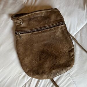 Brown leather Crossbody Bag